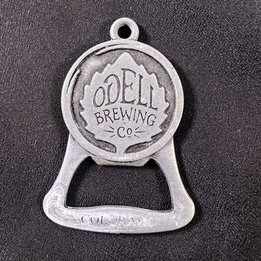 Odell Brewing Co. 90 Shilling Co Fort Collins Colorado Bottle Opener Keychain